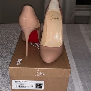 Christian Louboutin nude Dorrissima pump, 100 mm